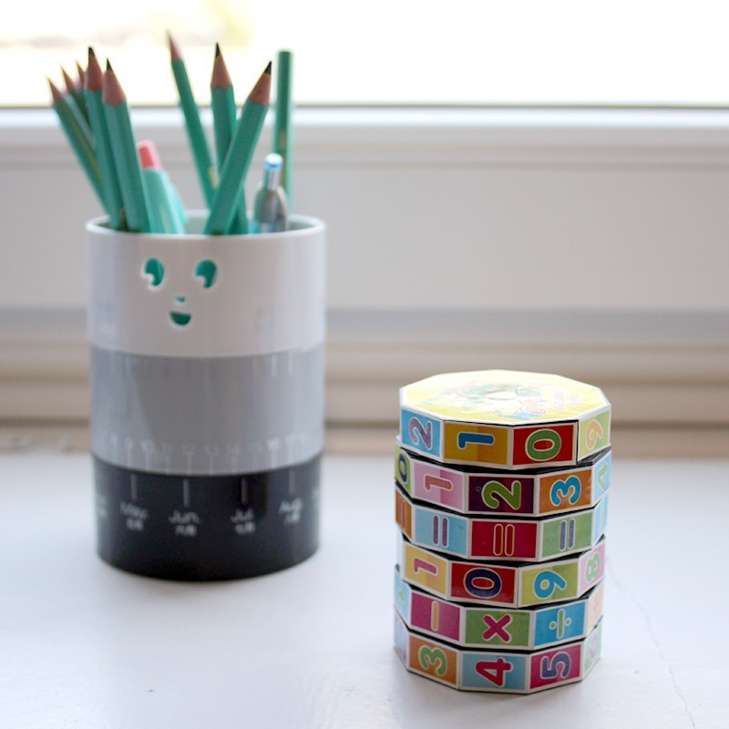 Matematikai játék, oktatójáték, tanulást segítő henger - Image 4