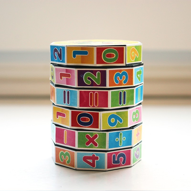 Matematikai játék, oktatójáték, tanulást segítő henger - Image 5