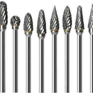 Profilmaró fúrófej készlet fémhez (10 db)