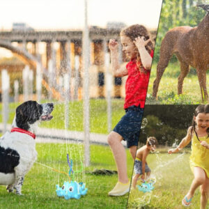 Vizet fröcskölő polip