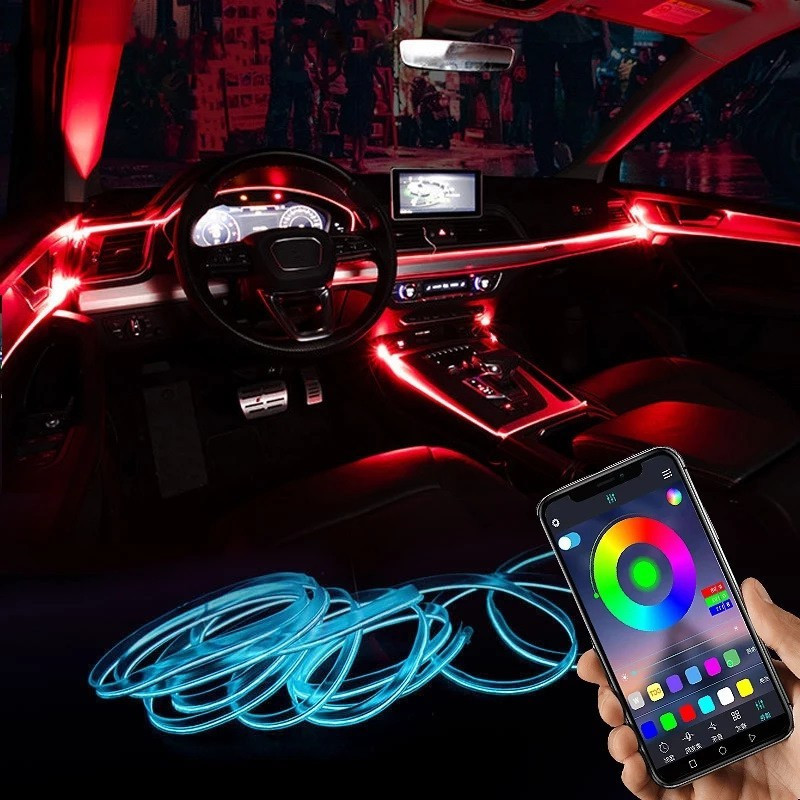 Autós beltéri LED világítás (APP vezérléssel) - Image 2