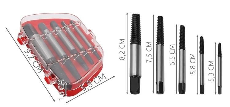 Törtcsavar Kihajtó Készlet (M3-M18) - Image 10