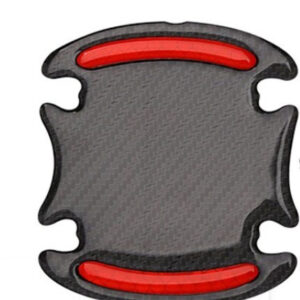 Karcolásvédő fólia autófogantyú alá, piros-fekete