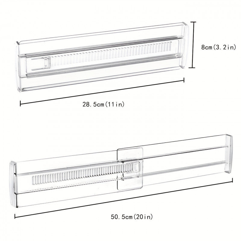 4db Állítható fiókrendező, elválasztó - Image 5