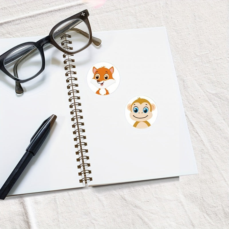 500 db-os Állatos matrica tekercs - Image 3