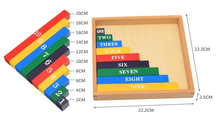 Mértani rudak - fa oktató játék - Image 3