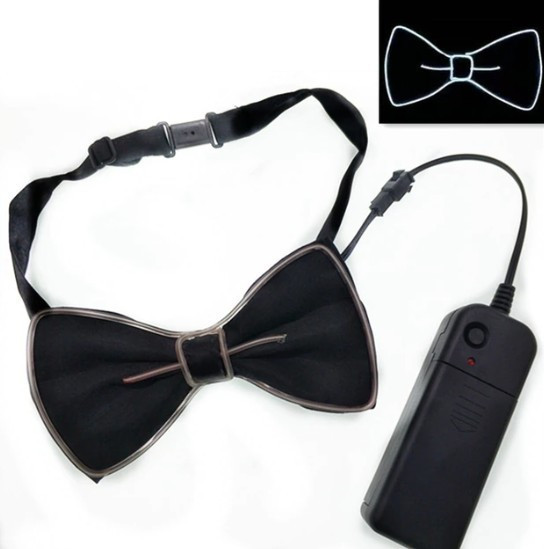 Világító LED-es csokornyakkendő - Image 5