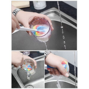 Szivacskefe bögrék tisztításához – 5 db