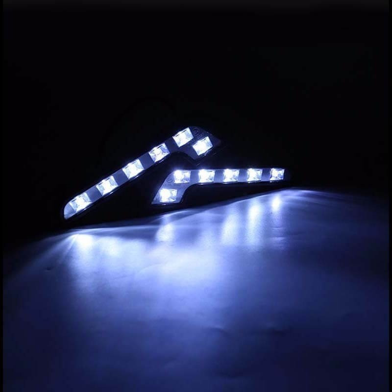 Autós nappali fény, fehér led lámpa 6 égős - Image 7