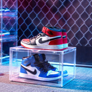 Átlátszó cipőrendszerező doboz