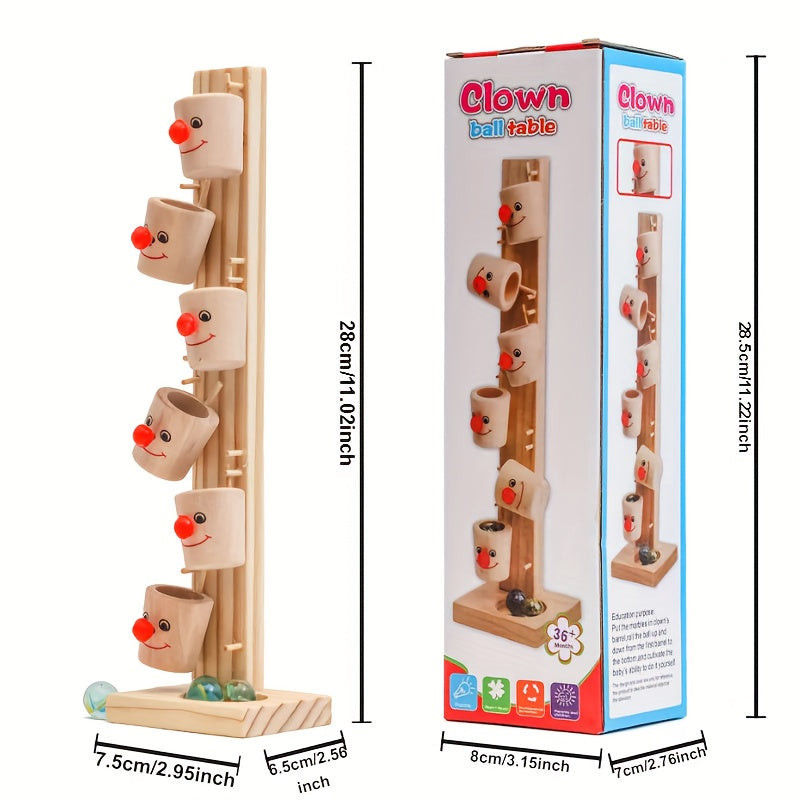 Interaktív Bohóc-Témájú Márványfutó Játék - Image 4