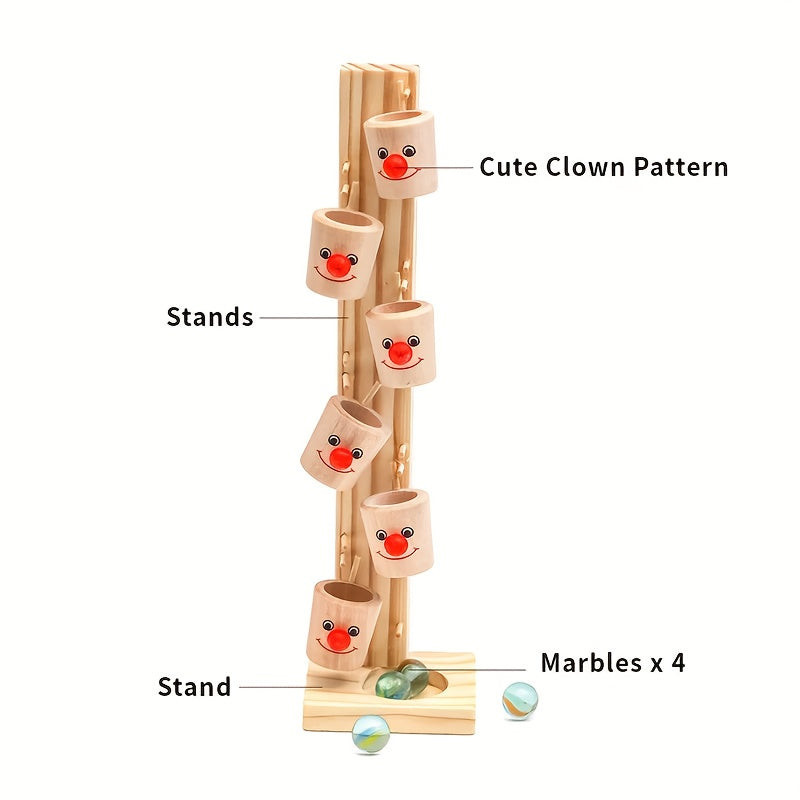 Interaktív Bohóc-Témájú Márványfutó Játék - Image 6