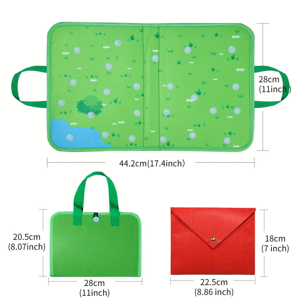 Tanyasi Állatok Filc Történetmesélő Készlet - Image 3