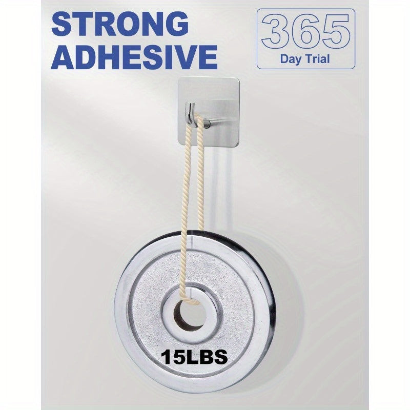 4db Nagy Teherbírású Ragasztható Akasztó - Image 6