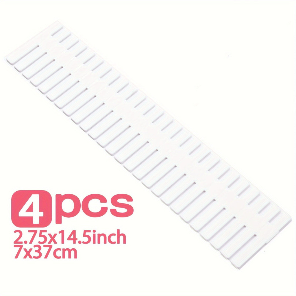 4db Fehér Fiókelválasztó - Állítható és Testreszabható Tároló szervező - Image 10