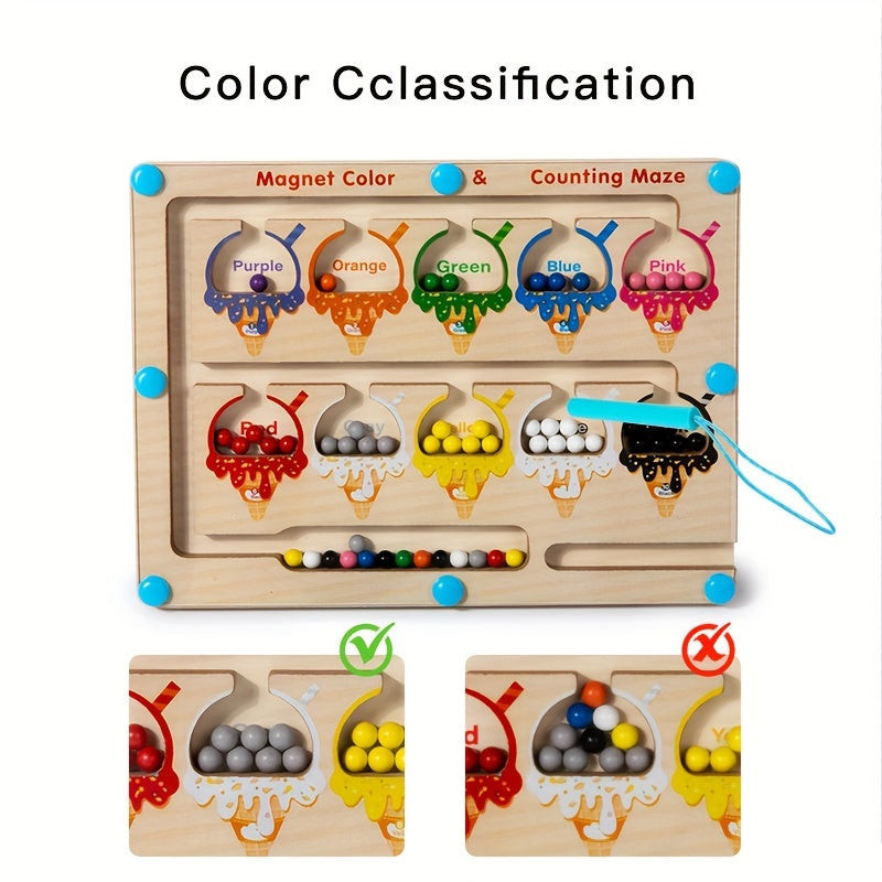 Gyerekeknek szines osztályozó számláló tábla - Image 2