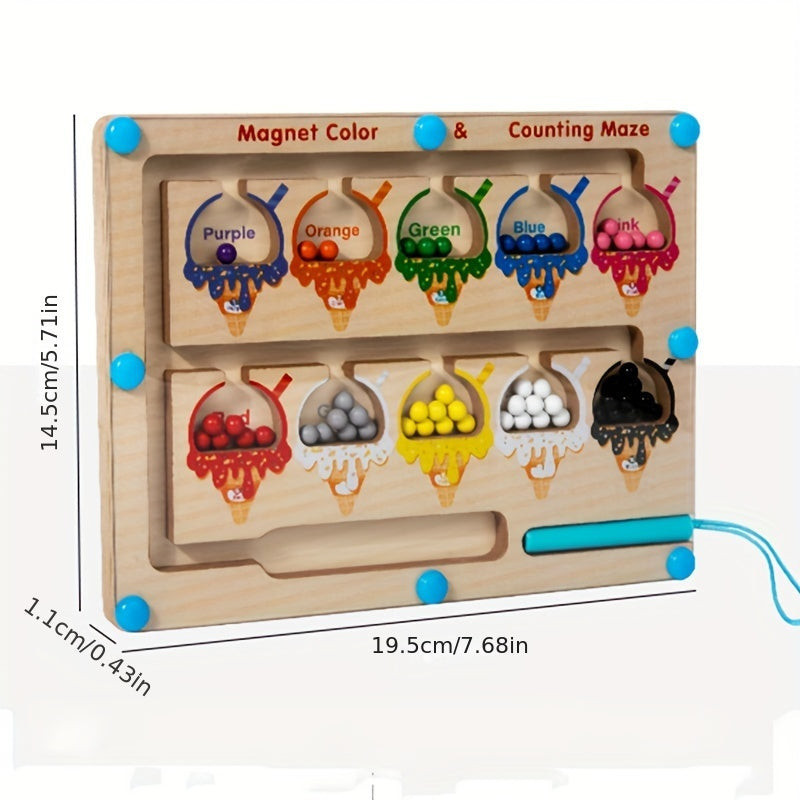 Gyerekeknek szines osztályozó számláló tábla - Image 6