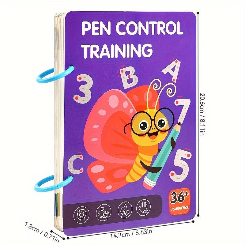 Oktató összekötős fejlesztő füzet tollal - Image 2