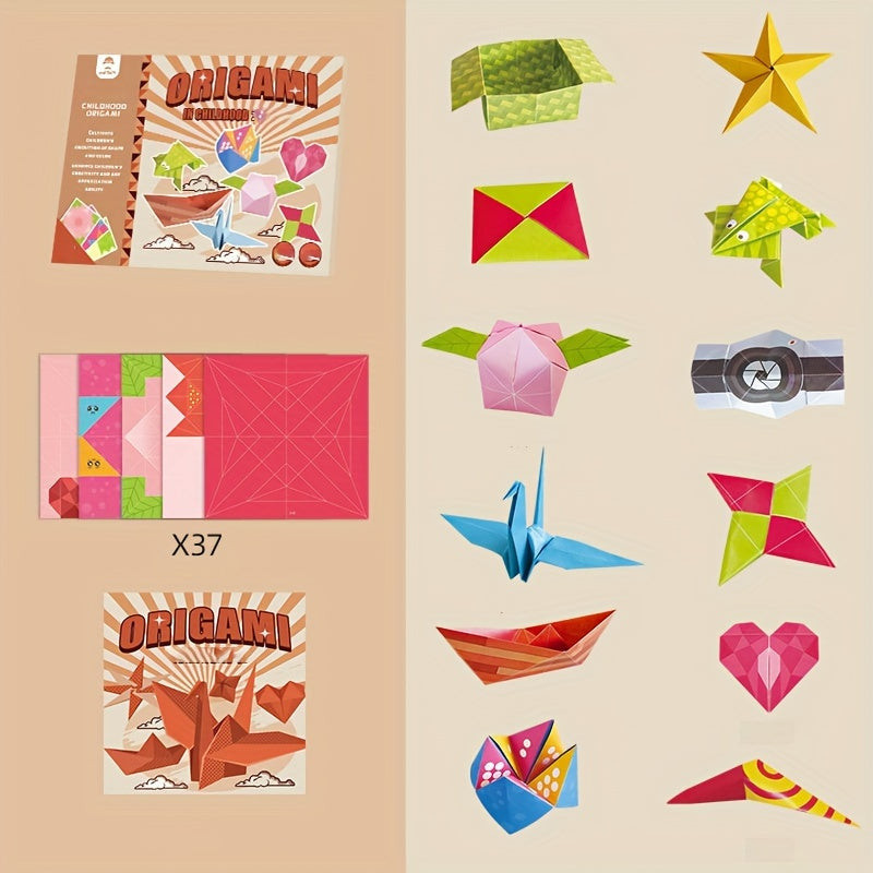 36 darabos Origami Papírrepülő készítő kézikönyv - Image 10