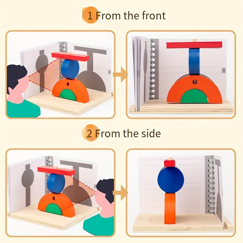 3D térlátást fejlesztő játék kocka - Image 7