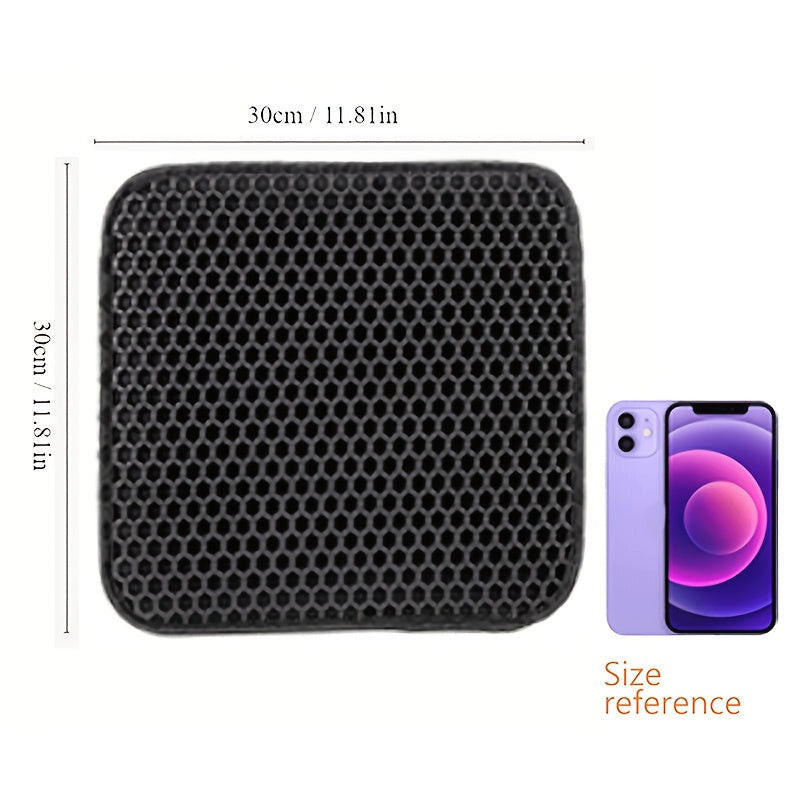 Méhsejt mintázatú, kétrétegű szőnyeg macskaalomhoz - Image 10