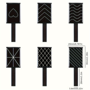Mágneses pálca 3D mágneses macskaszem gélhez, varázslatos köröm művészeti manikűr eszköz, UV gél mágneses pálca manikűr köröm művészeti eszközök