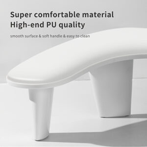 Ergonomikus körömdíszítő párna – Kényelmes kéz- és lábtámasz manikűrhöz, könnyen tisztítható felület, szagmentes – Tökéletes otthoni szalon használatra