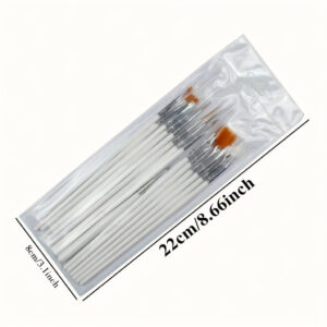 15 darabos precíziós ecsetkészlet részletezéshez és művészethez – Ideális akril, vízfesték, olajfestmény, modellek, repülőgép készletek és köröm művészethez