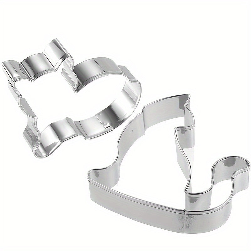 9 darab, cica alakú süti szaggatók, tészta szaggató, keksz formák - Image 7