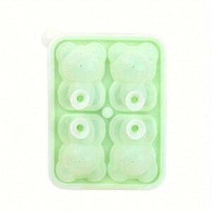 Medve alakú szilikon jégkockatartó – Sokoldalúan használható fagylaltos rudakhoz, popsikékhez és egyebekhez – Tökéletes Valentin-napra és Oktoberfest ünnepségekre