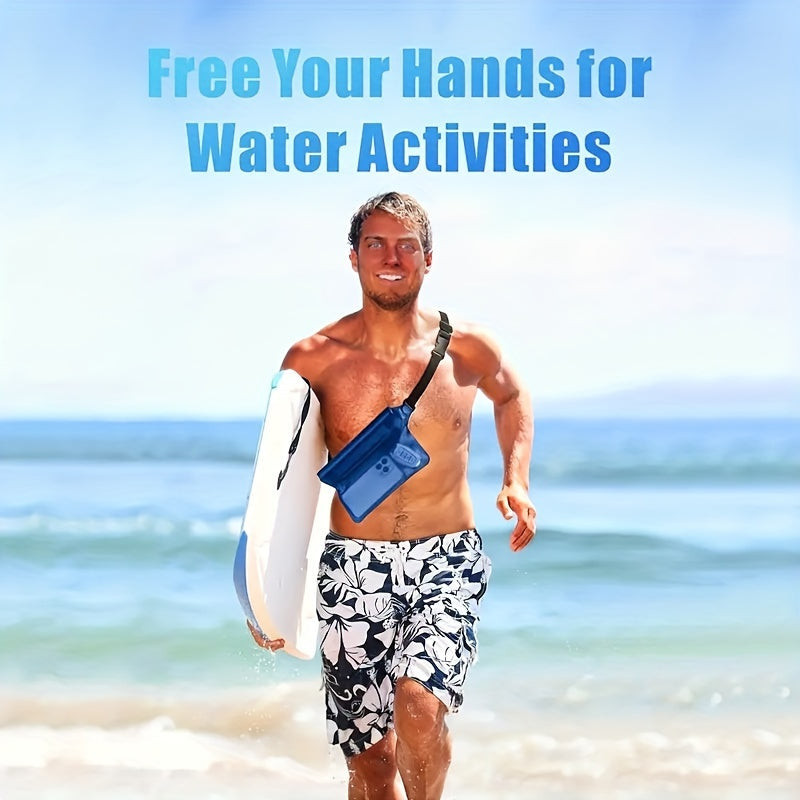 Vízálló telefon tároló táska úszáshoz, strandoláshoz - Image 6