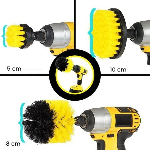 Súrolókefe szett fúrógéphez - Image 8