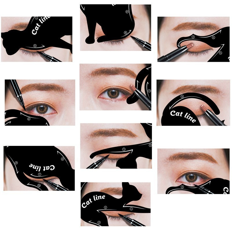 Szemhéj és tusvonal sablon - Image 3